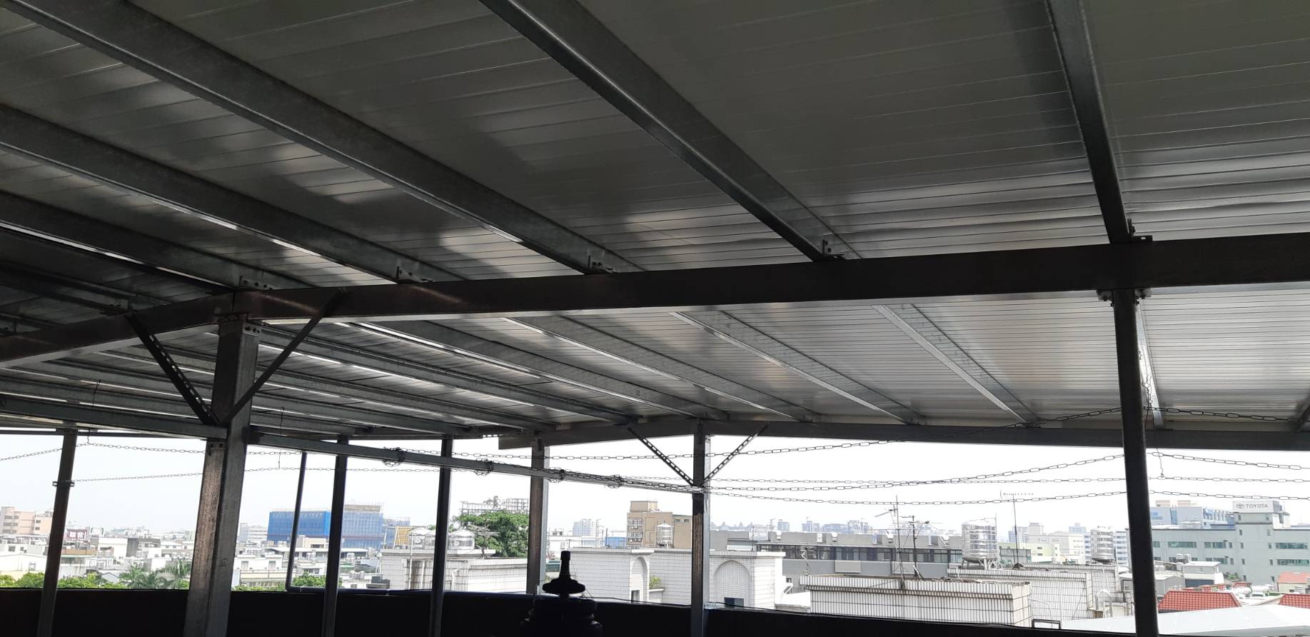 中壢頂樓鐵皮屋頂